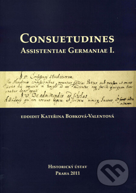 Levně Consuetudines. Assistentiae Germaniae I. - kniha z kategorie Kresťanstvo