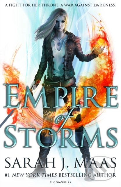 E-kniha: Empire of Storms (Sarah J. Maas). Bloomsbury, 2016