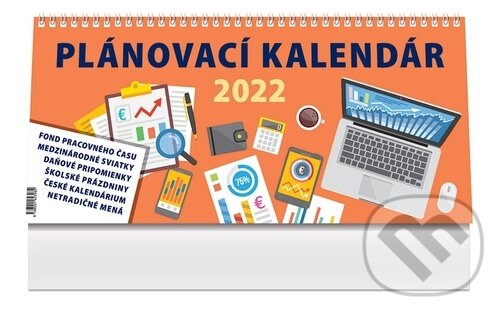 Stolový plánovací kalendár 2022, Press Group, 2021