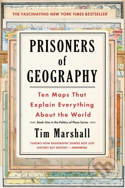 E-kniha: Prisoners of Geography (Tim Marshall). Scribner, 2015