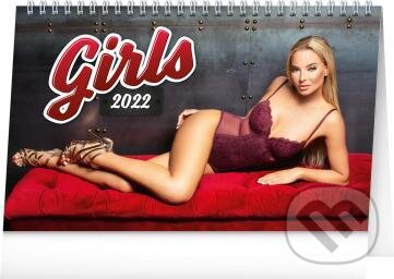 Stolní kalendář Girls 2022, Presco Group, 2021