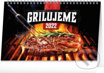 Stolní kalendář Grilujeme 2022, Presco Group, 2021