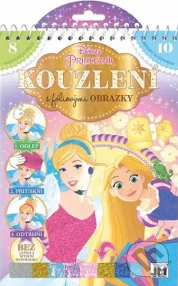 Levně Kouzlení s foliovými obrázky Princezna - kniha z kategorie Samolepky