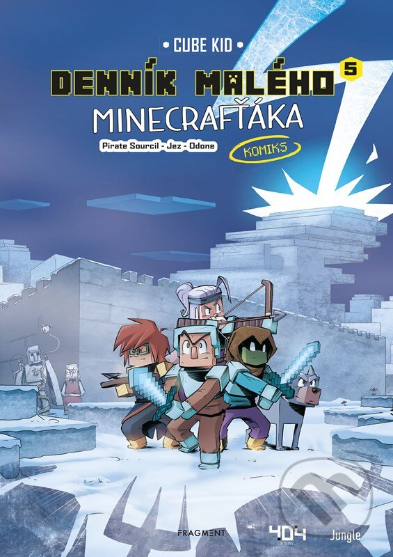 Levně Denník malého Minecrafťáka: komiks 5 - Cube Kid - kniha z kategorie Komiksy