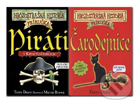 Kniha: Piráti + Čarodejnice (Terry Deary). Slovart