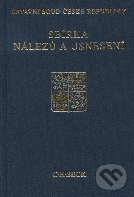 Levně Sbírka nálezu a usnesení 54 - kniha z kategorie Ústavné právo