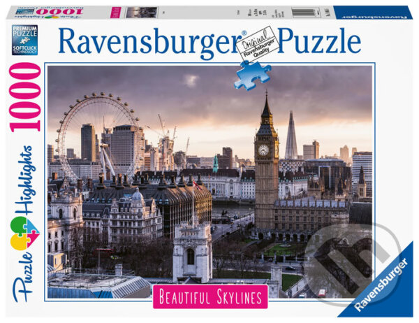 Puzzle: Londýn (Ravensburger). Ravensburger, 2020