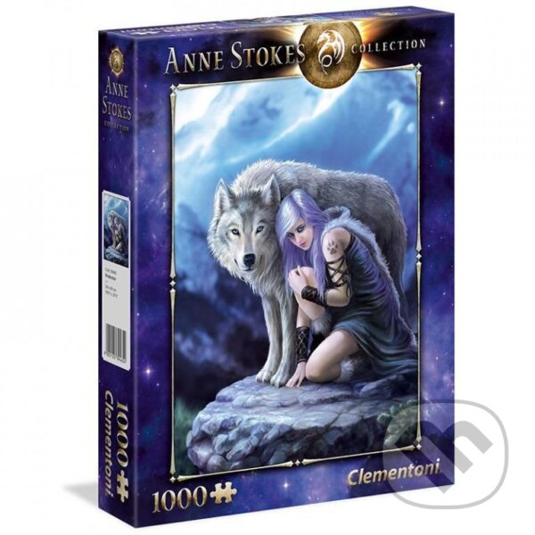 Levně Anne Stokes - Vlk ochránce - puzzle z kategorie Ostatné