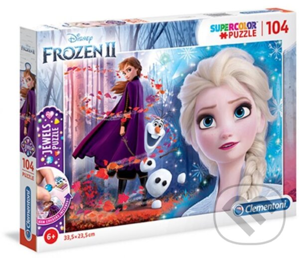 Levně Jewels 2 - Frozen 2 - puzzle z kategorie 60 – 300 dielikov