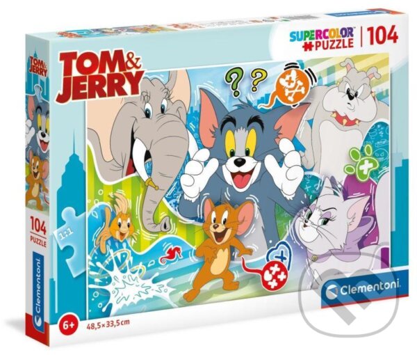 Puzzle: Tom a Jerry (Clementoni). Clementoni, 2021