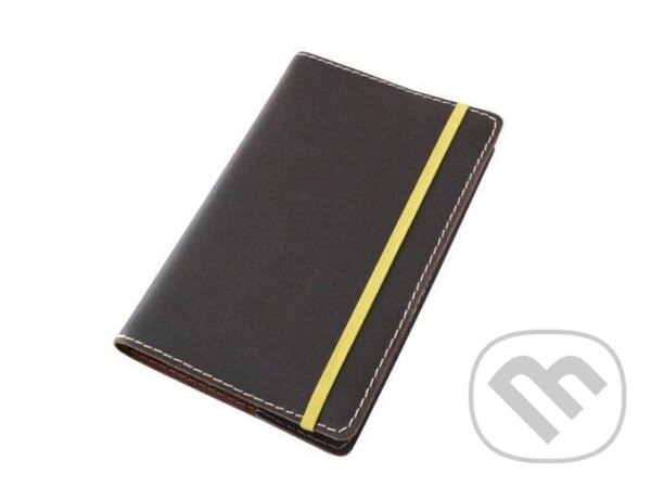 Levně Kožený obal na diář Moleskine M 18 x 12 cm - kůže hnědá hladká