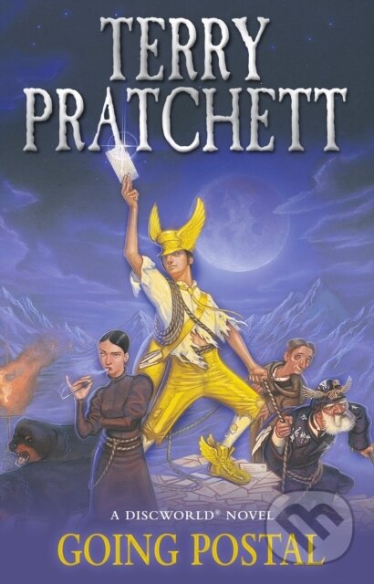 E-kniha: Going Postal (Terry Pratchett). Transworld, 2008