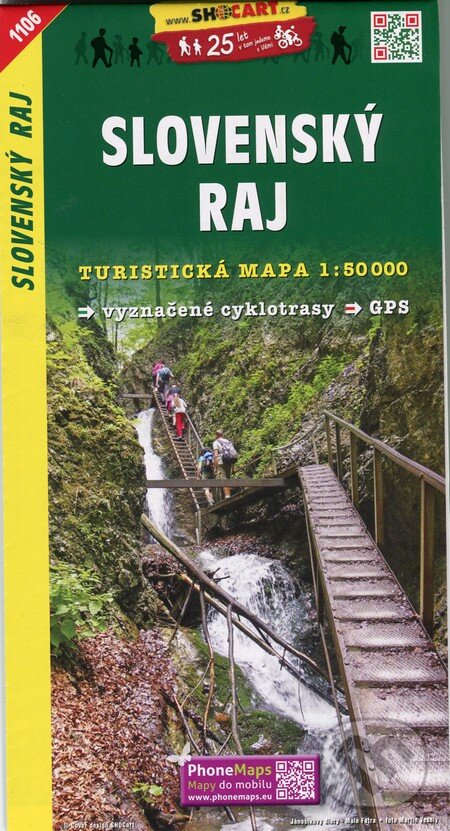 Levně Slovenský raj 1:50 000 (Turistická mapa 1106)