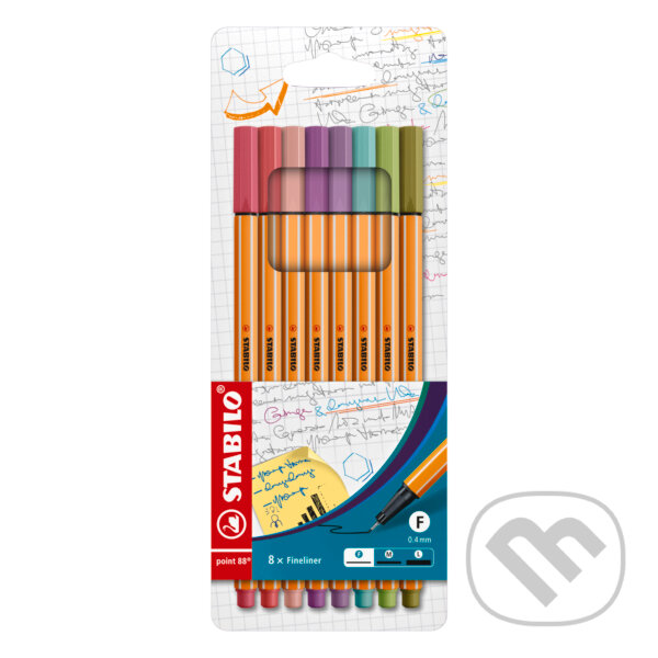 Levně Popisovač STABILO point 88 sada (8 ks)