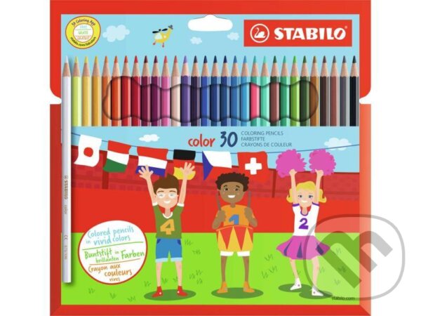 Levně Pastelky STABILO color, sada (30 ks)