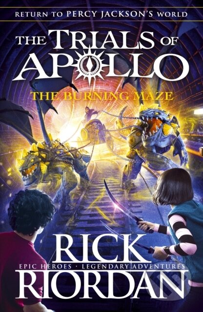 E-kniha: Burning Maze (Rick Riordan). Penguin Books, 2018