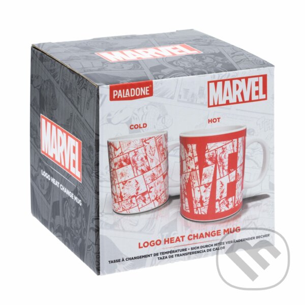 Levně Meniaci sa hrnček - Marvel logo