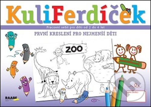 Levně KuliFerdíček: První kreslení pro nejmenší děti (Pracovní sešit pro nejmenší děti od 2 do 4 lel) - kniha z kategorie Materská škola a predškoláci