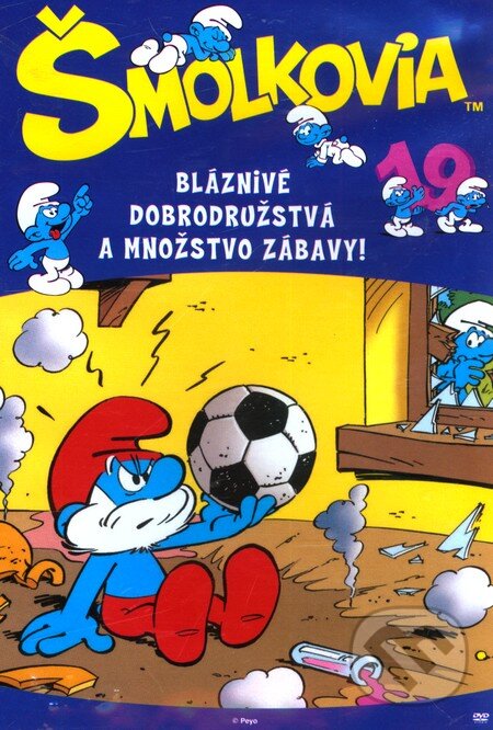 Levně Šmolkovia 19 (Bláznivé dobrodružstvá a množstvo zábavy!) - film z kategorie Animované seriály