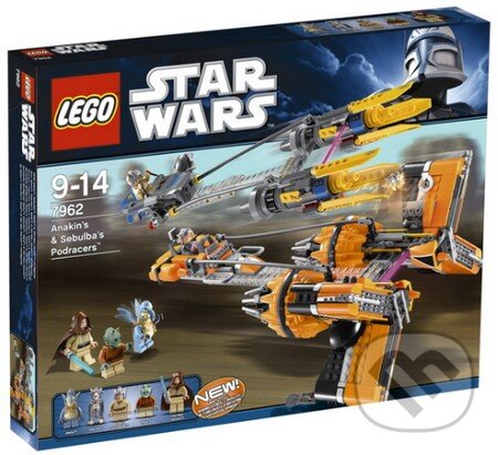 LEGO Star Wars 7962 - Anakin&#039;s and Sebulba&#039;s Podracers, LEGO, 2011