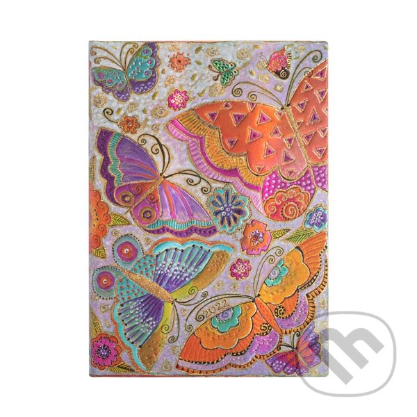 Paperblanks - diár Flutterbyes 2022 (Paperblanks)