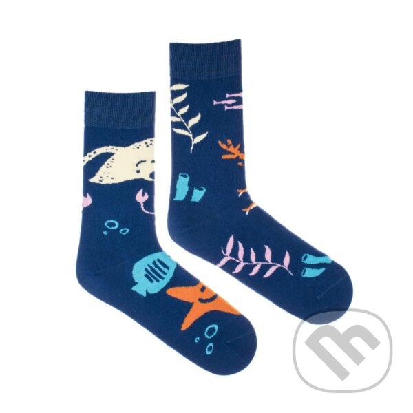 Levně Ponožky Feetee Ocean S (Unisex veľkosť S (veľkosť 35-38))