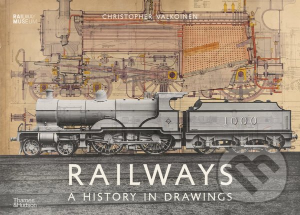 Levně Railways (A History in Drawings) - Christopher Valkoinen - kniha z kategorie História