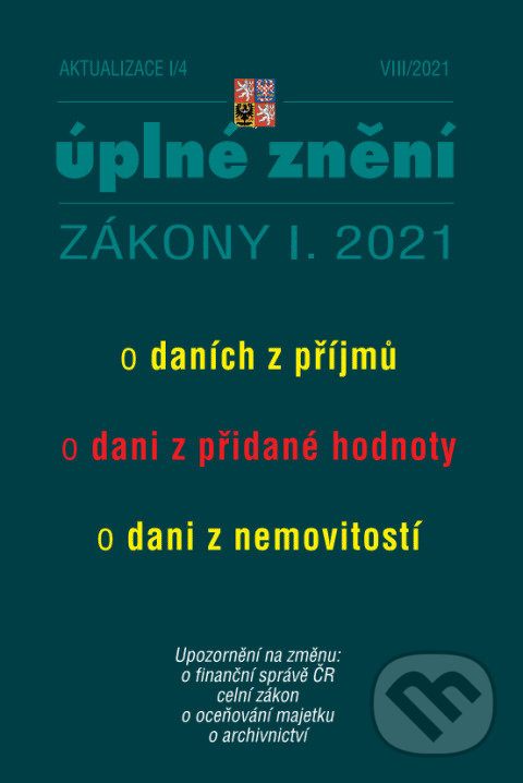 Levně Aktualizace I/4 – daně z příjmů