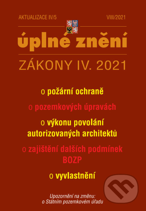 Levně Aktualizace IV/5 - požární ochrana