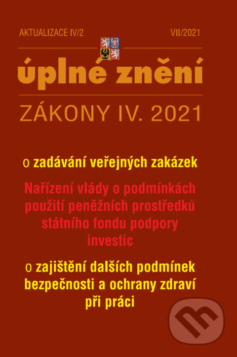 Levně Aktualizace IV/2 - Zákon o zadávání veřejných zakázek