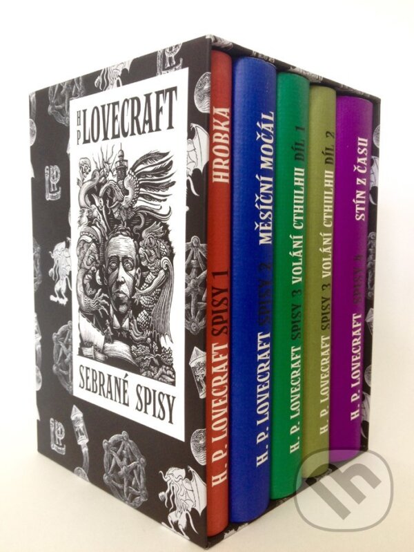 Sebrané spisy H. P. Lovecrafta (BOX) - Howard Phillips Lovecraft, František Štorm (ilustrátor), Kniha Zlín, 2021