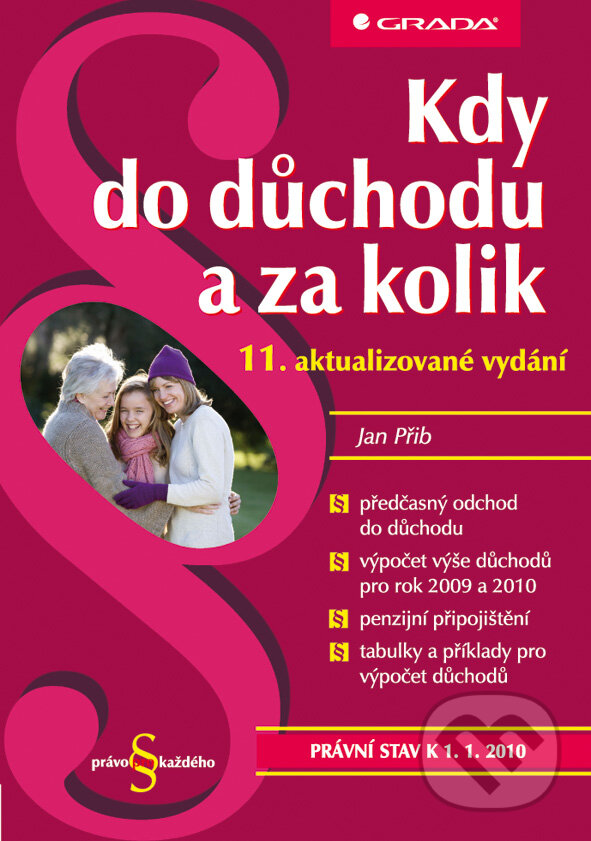 E-kniha: Kdy do důchodu a za kolik (Jan Přib). Grada, 2009