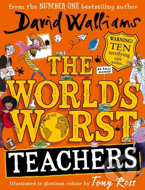 E-kniha: The World's Worst Teachers (David Walliams). HarperCollins, 2019