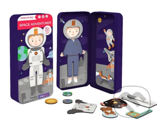 Levně Cestovní magnetické puzzle - astronaut - hra z kategorie Vzdelávacie hry