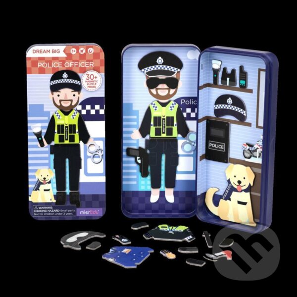 Levně Cestovní magnetické puzzle - policista - hra z kategorie Ostatné