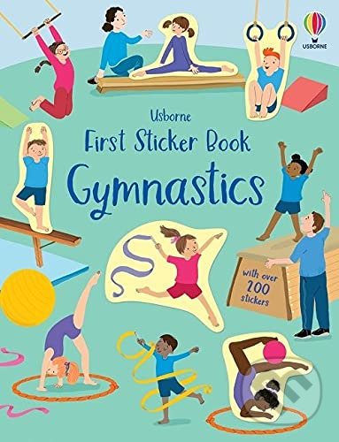 Little First Stickers Gymnastics - Jessica Greenwell, Bec Barnes (ilustrátor), Usborne, 2021
