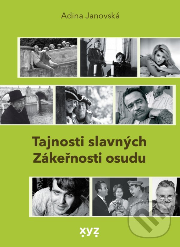 Kniha: Tajnosti slavných (Adina Janovská)