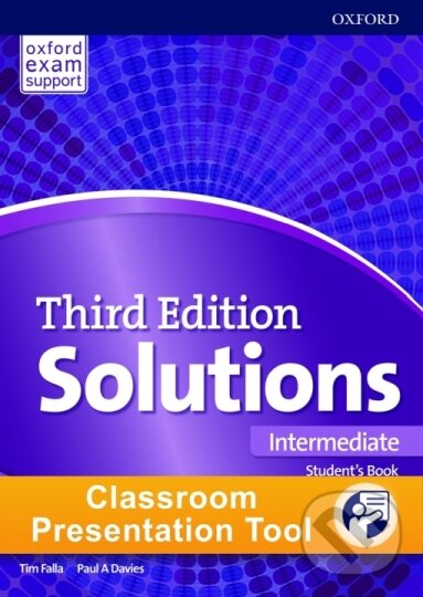 Levně Maturita Solutions Intermediate: Student's Book Classroom Presentation Tool