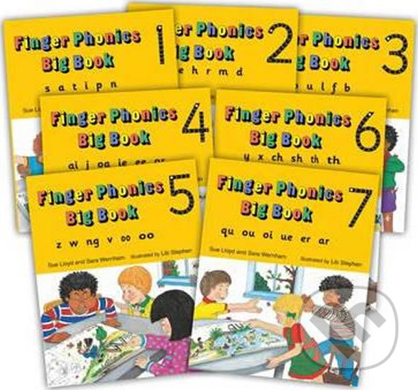 Finger Phonics Big Books 1-7 (Sara Wernham). Jolly Learning, 2000