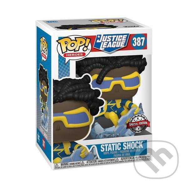 Levně Funko POP Heroes: DC 2021 - Static Shock (exclusive special edition)