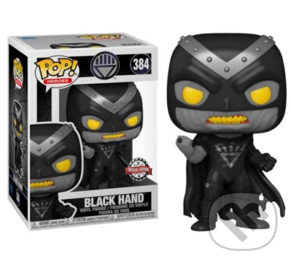 Levně Funko POP Heroes: DC 2021 - Black Lantern (exclusive special edition)