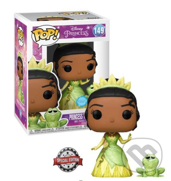 Funko Pop! Disney Princess: Tiana & Naveen Glitter Exclusivo