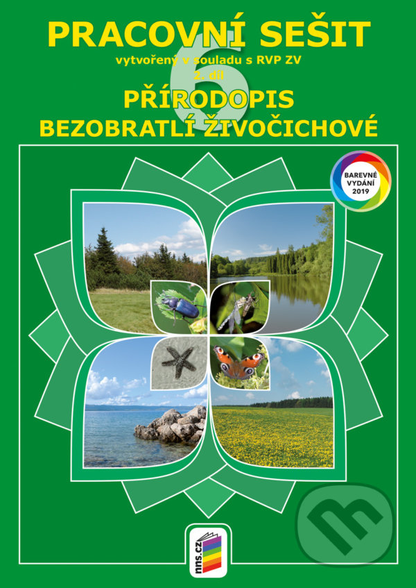 Levně Přírodopis 6, 2. díl - Bezobratlí živočichové (barevný pracovní sešit) - kniha z kategorie 2. stupeň
