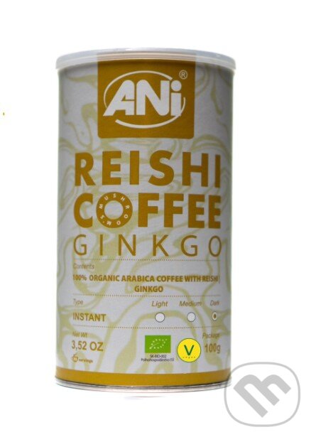 Levně Ginkgo Reishi BIO instantná káva 100g