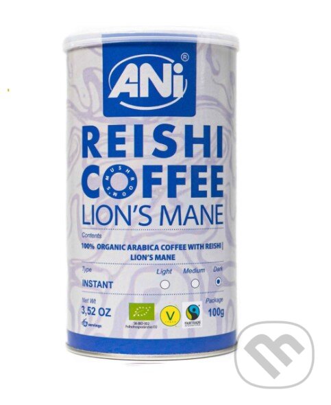 Levně Lion’s Mane Reishi BIO instantná káva 100g