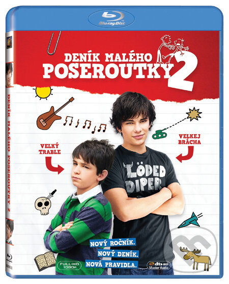 Levně Deník malého poseroutky 2 - David Bowers - film z kategorie Detské a animované
