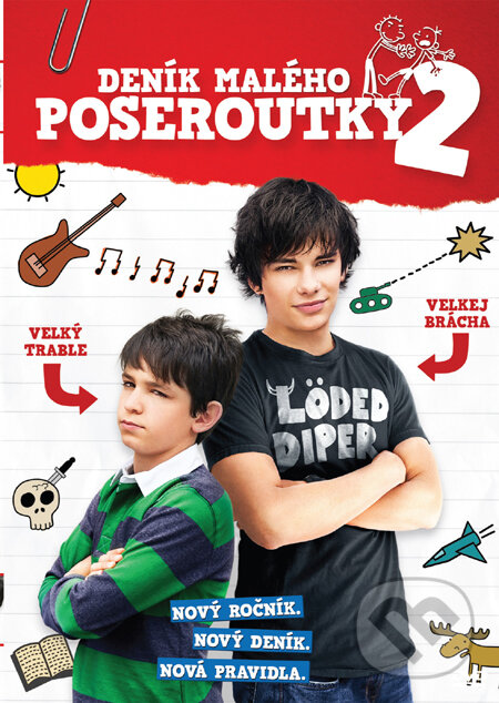 Levně Deník malého poseroutky 2 - David Bowers - film z kategorie Teenagerské komédie