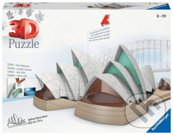 Levně Budova Opery v Sydney - puzzle z kategorie Mestá a stavby