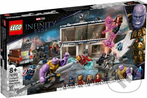 Spoločenská hra: LEGO® Marvel Avengers 76192 Avengers: Endgame – posledný súboj (LEGO). LEGO, 2021