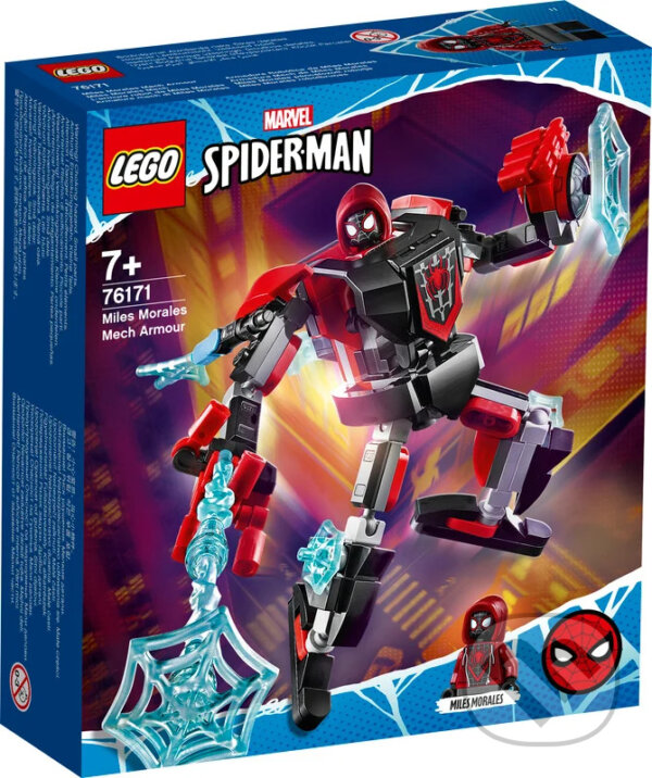 LEGO® Super Heroes 76171 Miles Morales v obrnenom robotovi, LEGO, 2021